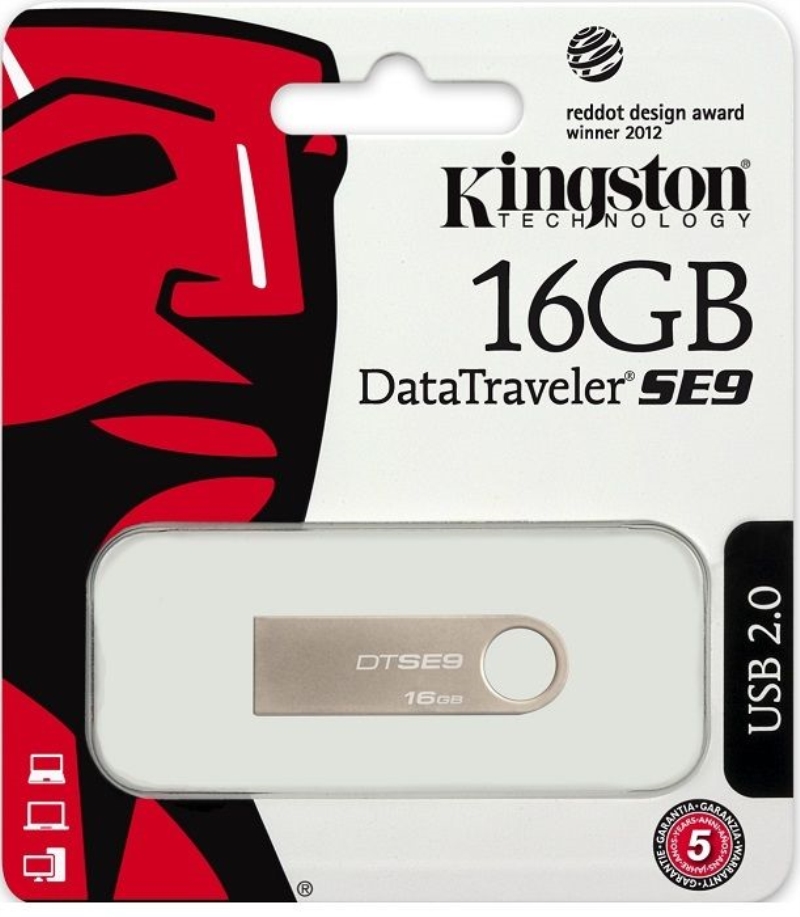 KINGSTON PenDrive Kingston 16 GB DTSE9H